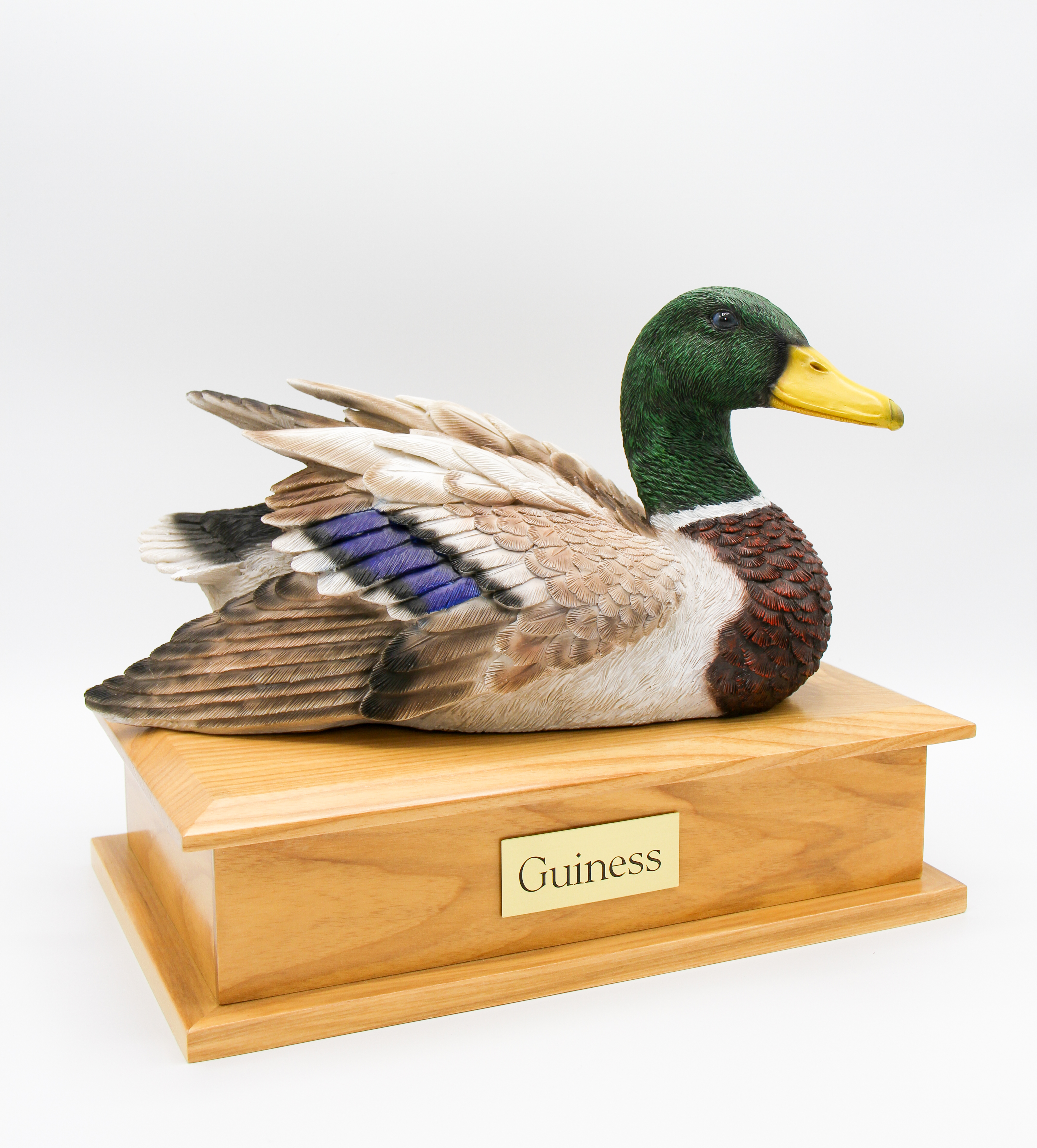 Duck Decoy Urn - Male Coloring