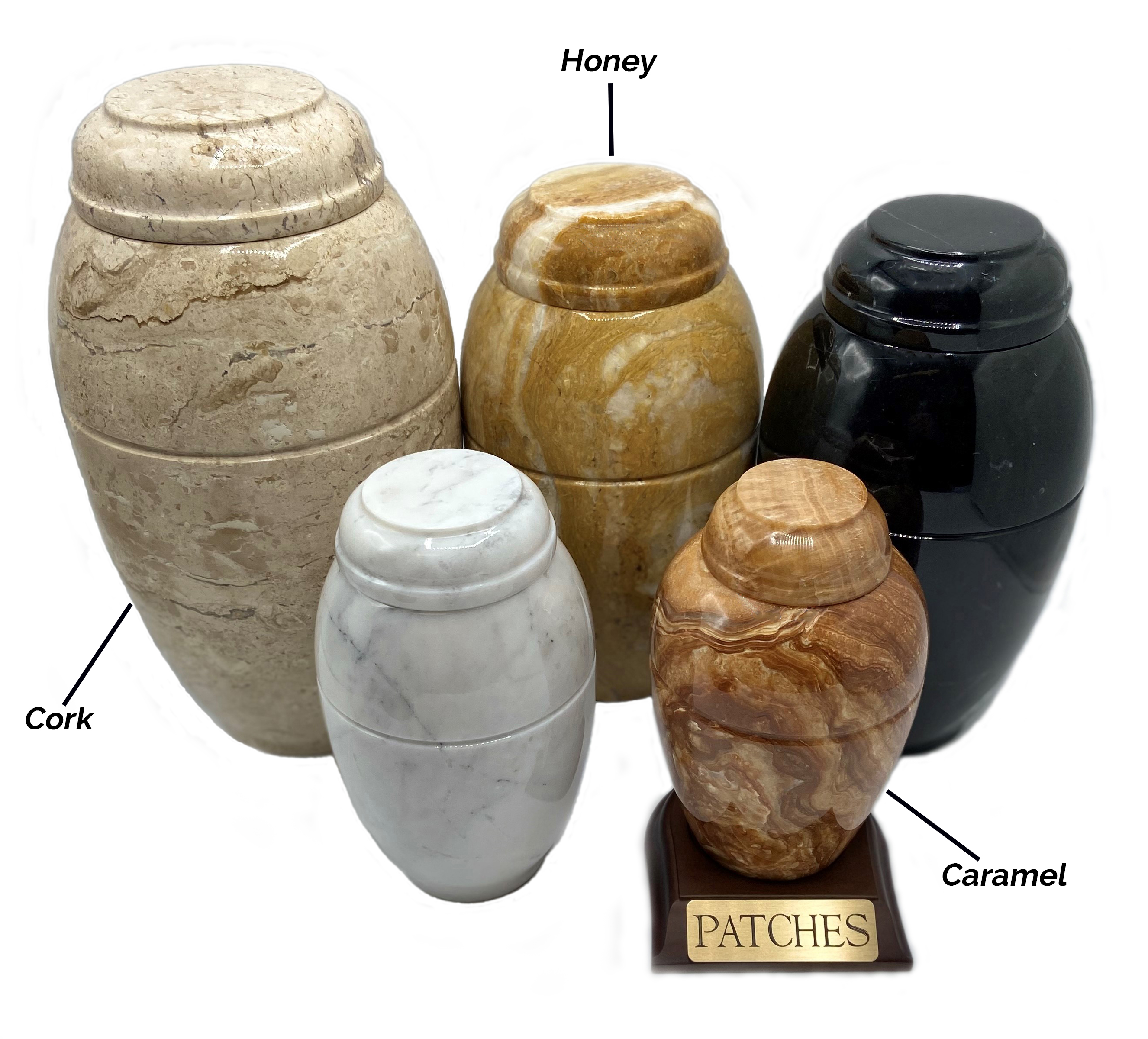 Marble Vase Series - Medium (with base)
