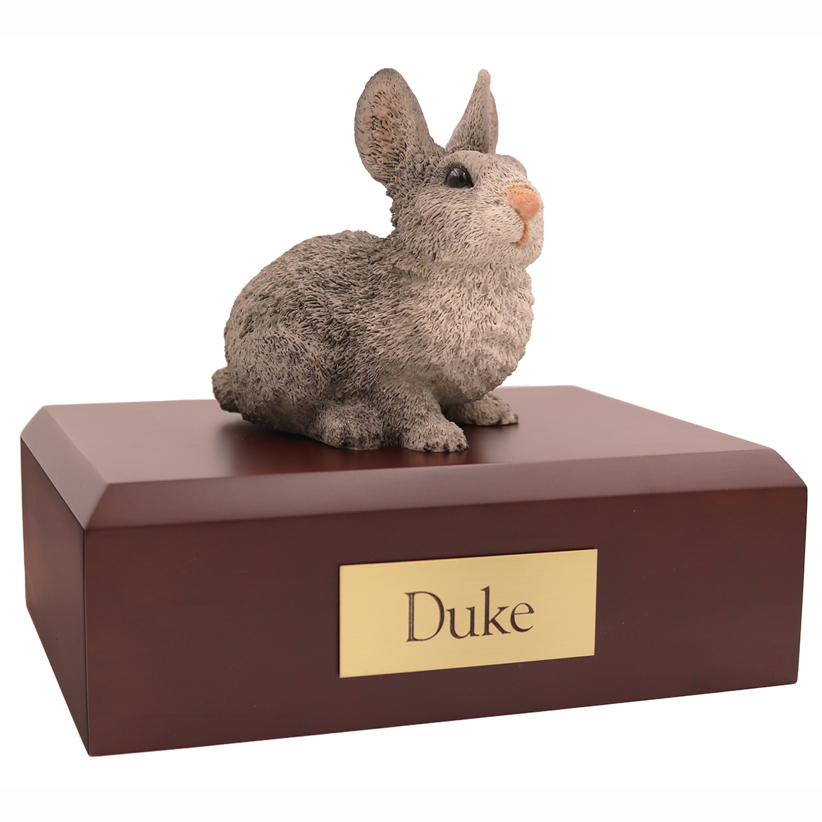 Rabbit, Gray - Figurine Urn