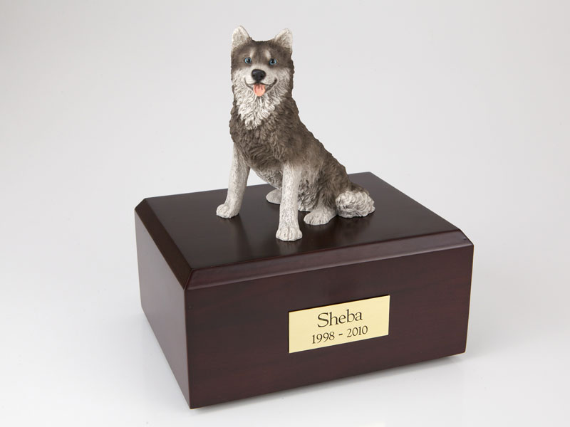 Dog, Husky - Figurine Urn