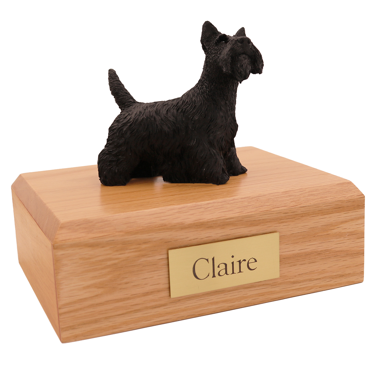 Dog, Scottish Terrier Standing - Figurine Urn