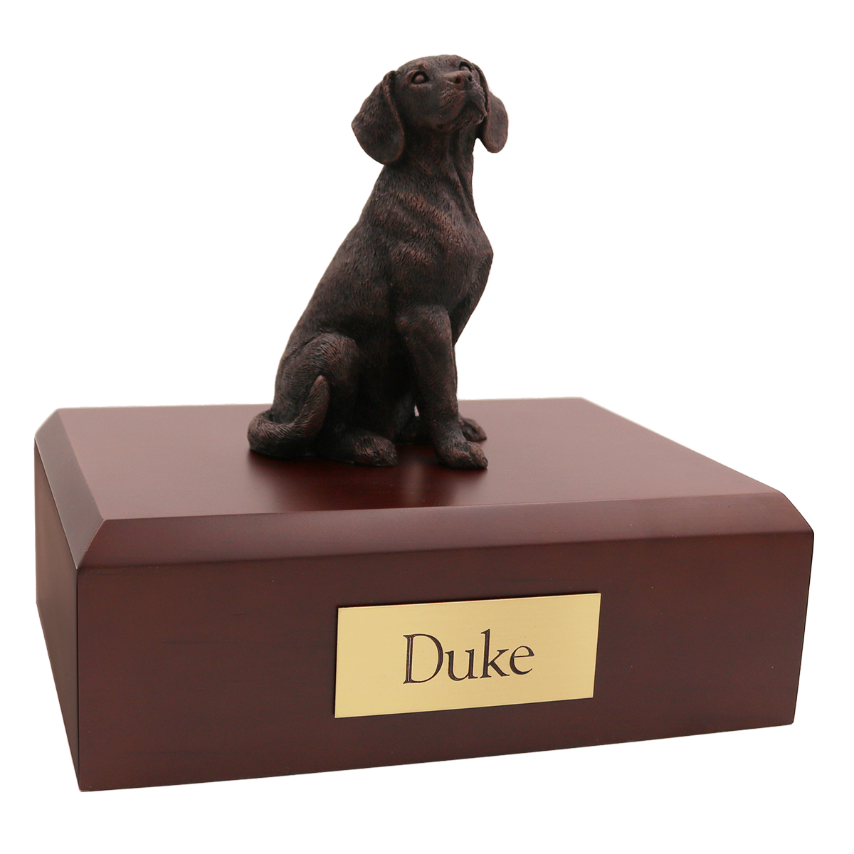 Dog, Beagle, Bronze - Figurine Urn