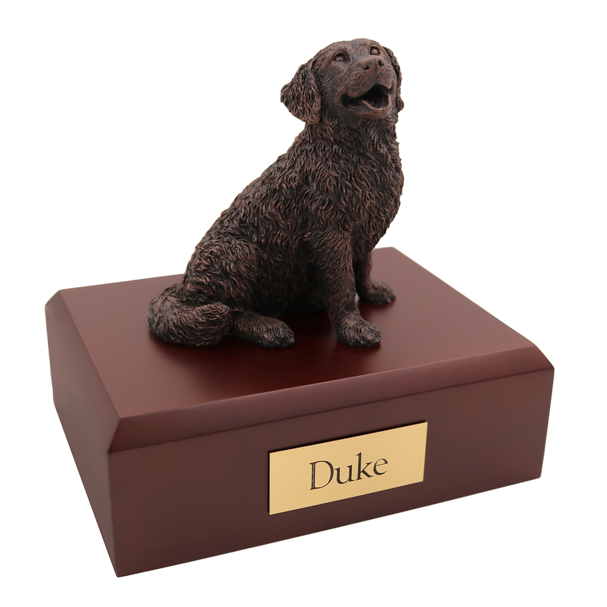 Dog, Bernese Mountain Dog, Bronze - Figurine Urn