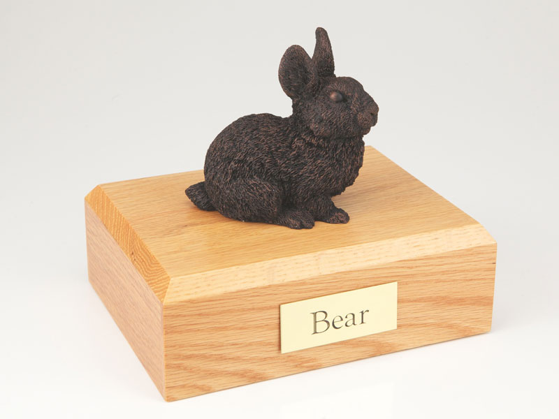 Rabbit, Bronze - Figurine Urn