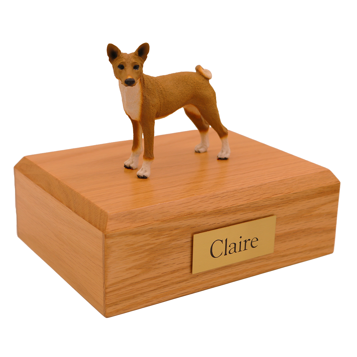Dog, Basenji - Figurine Urn
