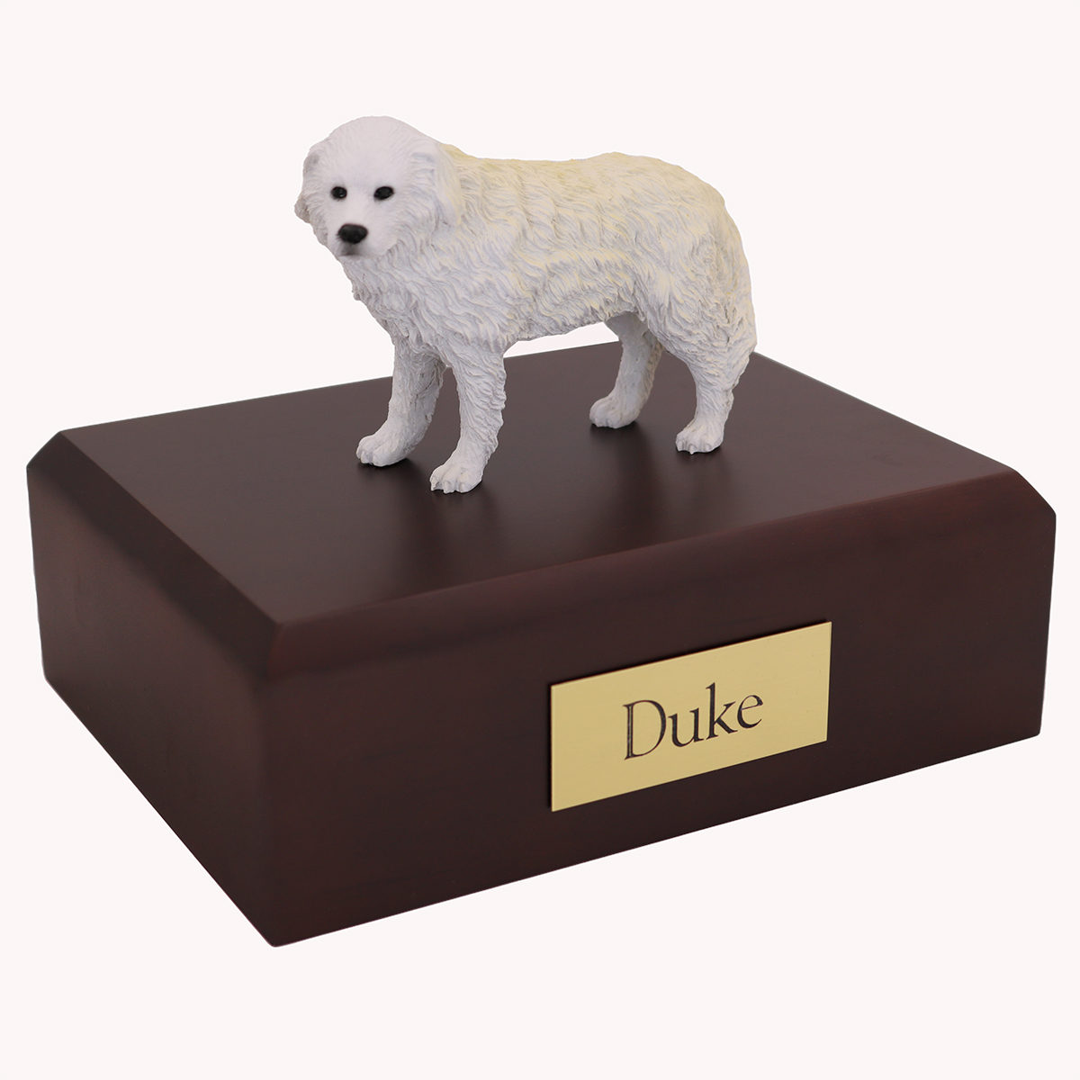 Dog, Great Pyrenees - Figurine Urn