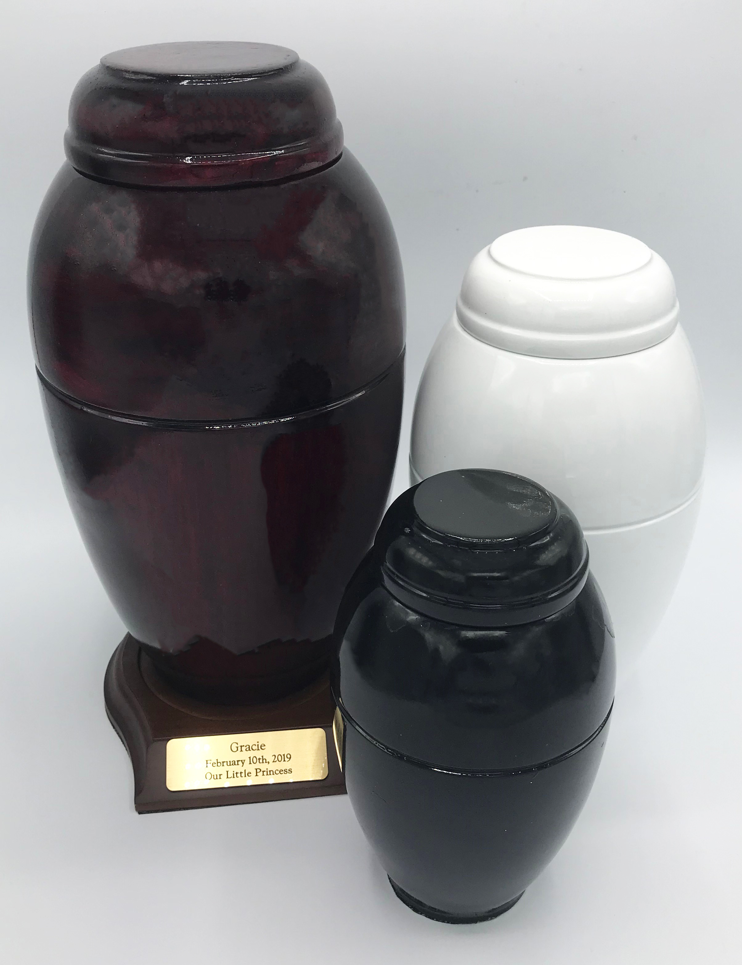 Resin Vase Series - Medium (with base)